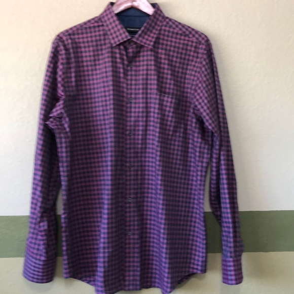 Bugatchi Other - Bugatchi Classic Fit Gingham Button Up